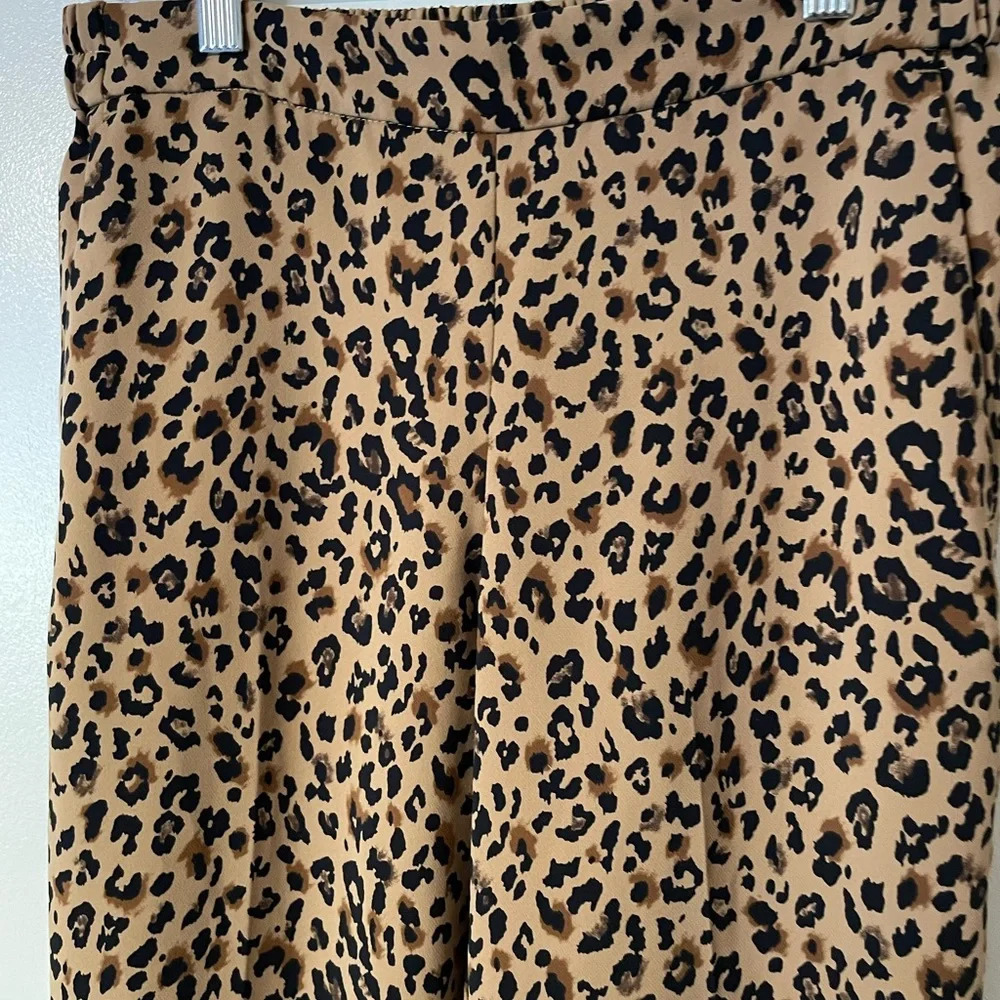 J Crew Jamie Pant Leopard Print Size 4 - Picture 6 of 13